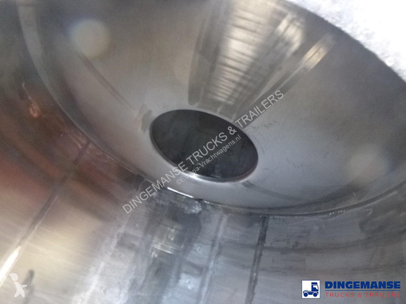 مقطورة Dijkstra Chemical tank inox L4BH 34 m3 /...