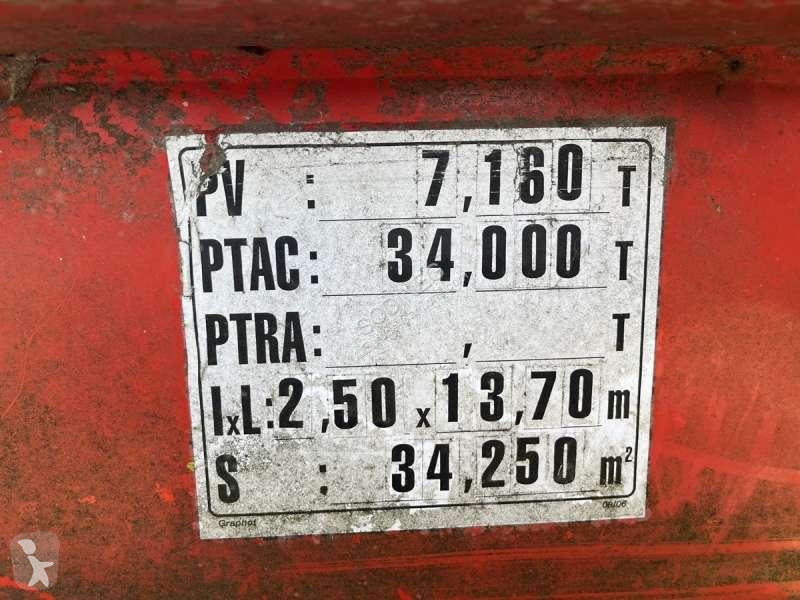 مقطورة Fruehauf  GRUMIERE 3 ESSIEUX