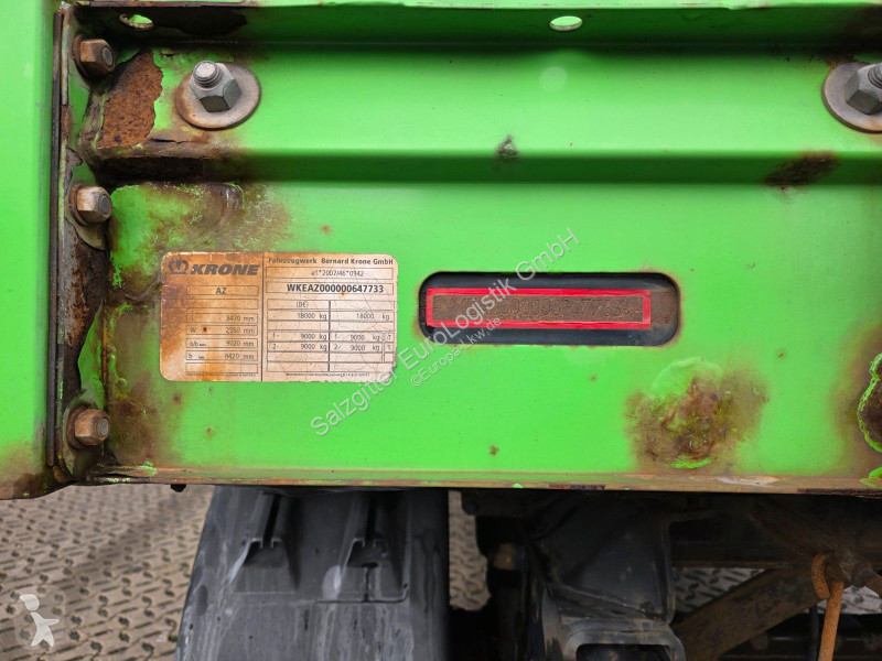 Remolque Krone AZ ! Baustoff