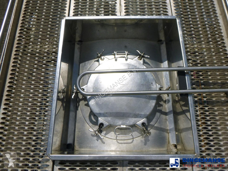 مقطورة LAG Chemical tank inox 37.5 m3 / 1 comp...