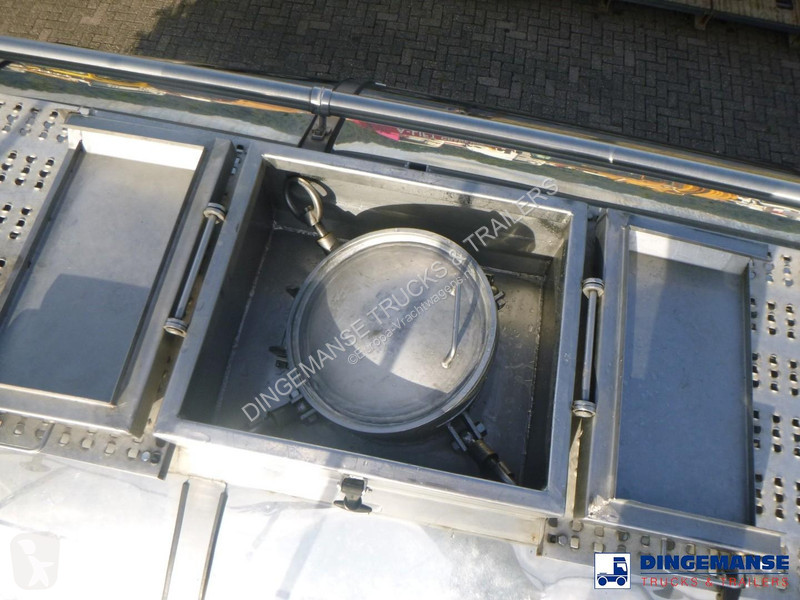 مقطورة Dijkstra Chemical tank inox L4BH 34 m3 /...