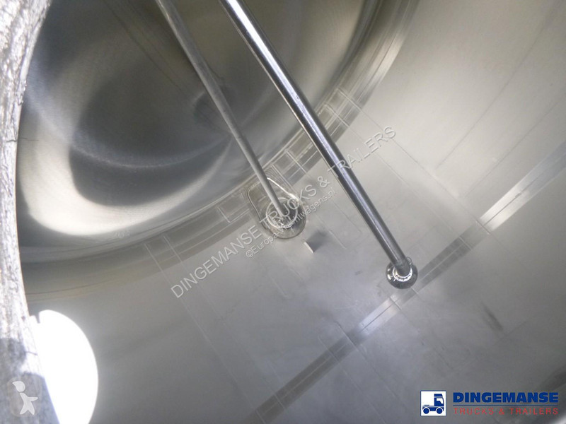 مقطورة Feldbinder Food tank inox 39 m3 / 3 comp