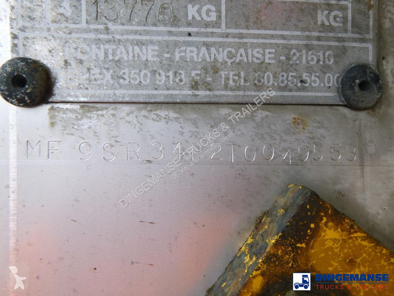 مقطورة Magyar Chemical tank inox L4BH 30 m3 / 1...