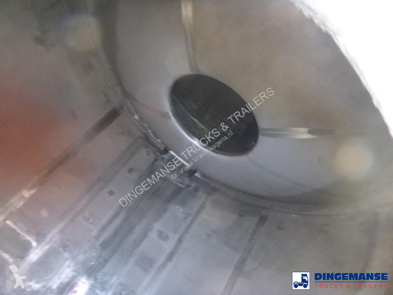 مقطورة Dijkstra Chemical tank inox L4BH 34 m3 /...