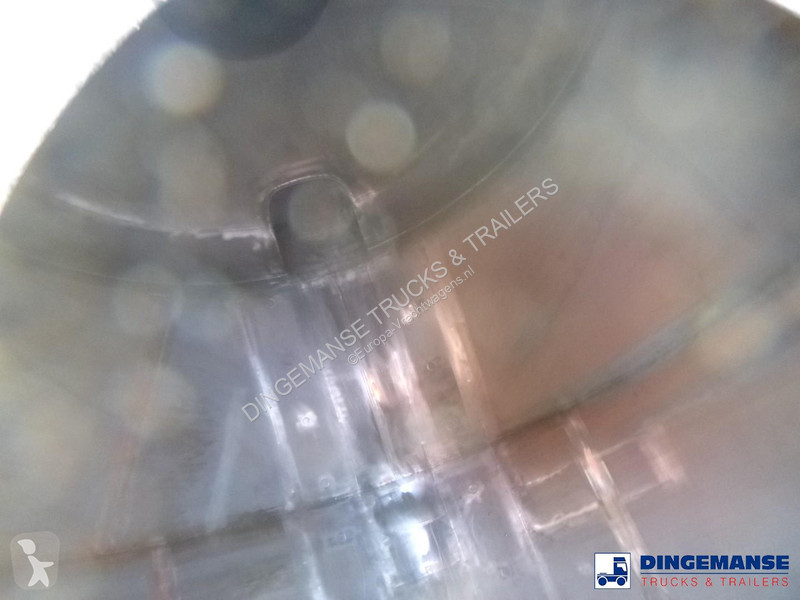 مقطورة Dijkstra Chemical tank inox L4BH 34 m3 /...