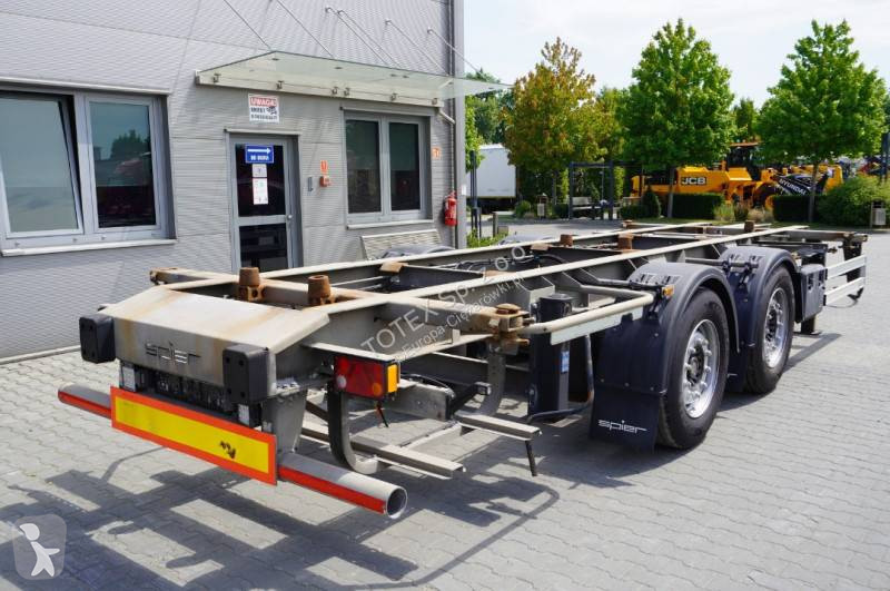 Remorque Spier Trailer Spier ZWL 290 BDF / 18 t