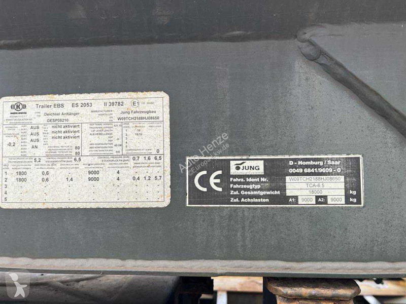 Släp  Containeranhänger TCA 6,5 Apollo...