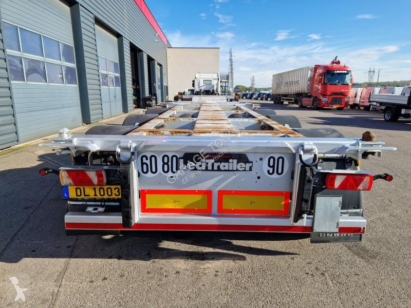 Semitrailer Lecitrailer  PORTE CONTENEURS MULTI...