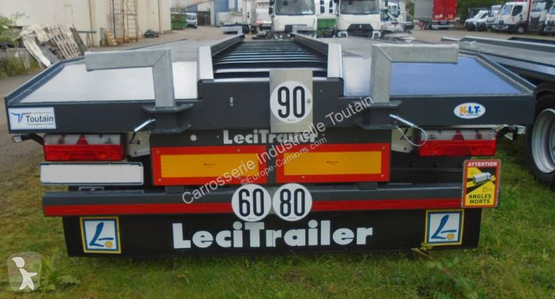 مقطورة Lecitrailer Porte Caisson - 2 Essieux