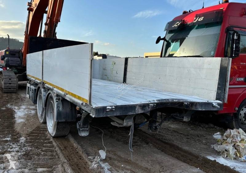 Remorque Trax 2 essieux *ACCIDENTE*DAMAGED*UNFALL*