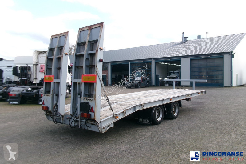 Reboque King 2-axle platform drawbar trailer...