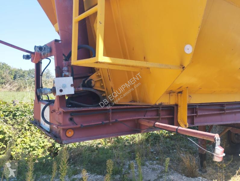 Oplegger Fruehauf  Semi benne ED 32