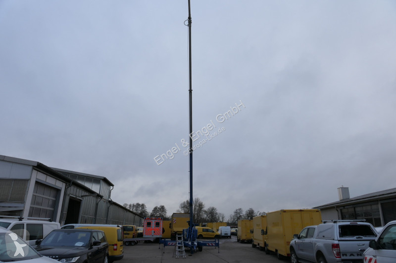 Släp  Anhängerkran AHK 27/700 - Seilwinde HY1010