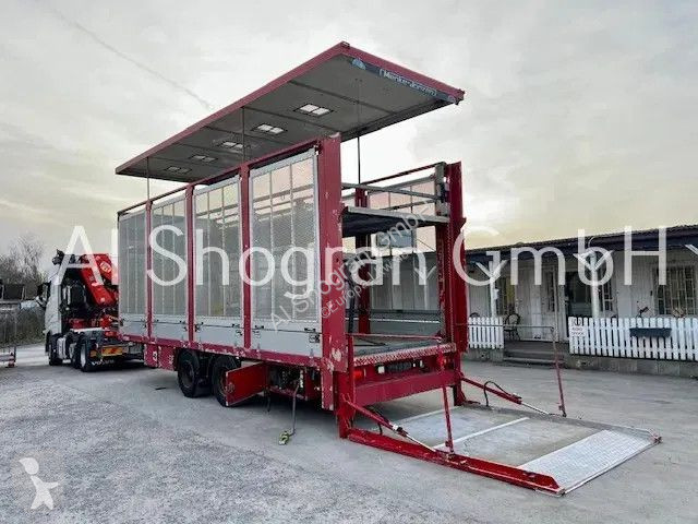 Remorque  2 x Achsen PBW / Geflügeltransport