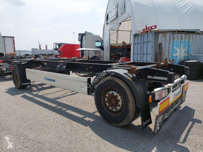 Reboque Krone AZ 18, Standard-Lafette...