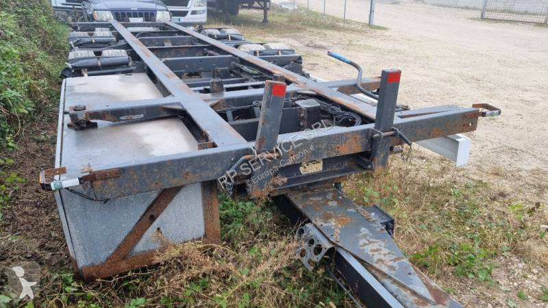 Släp Krone Biga 2 assi per casse mobili