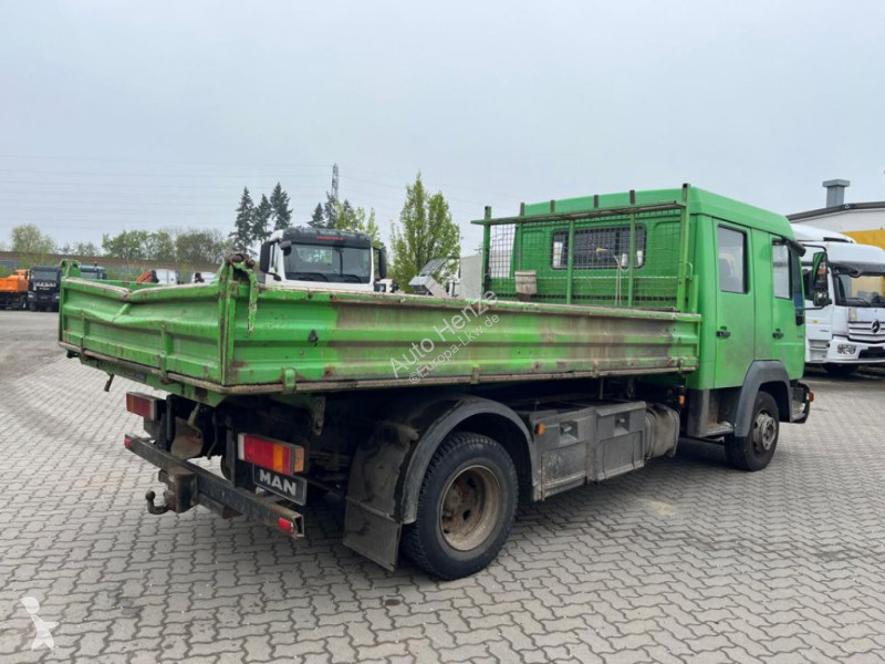 Släp MAN LE 8.180 K 2-Achs Kipper Doppelkabine...