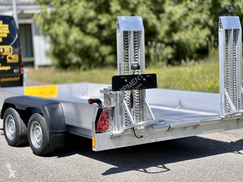 Remorque   Remorque porte engin aluminium 3T5...
