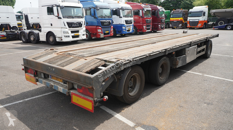 Släp GS Meppel 3 AXLE FLATBED WITH TWISTLOCKS