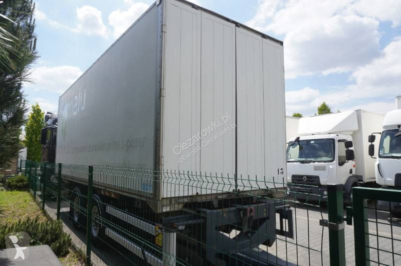 Remorque Fruehauf passthrough box trailer 18...