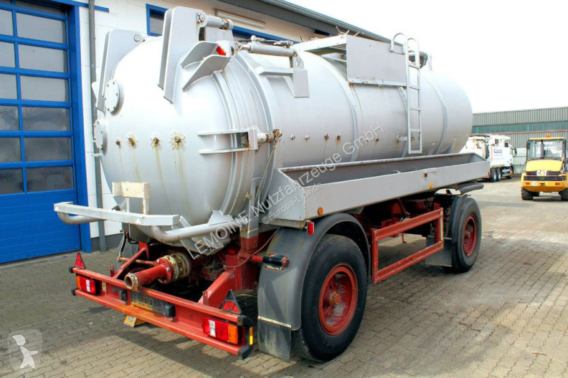 Släp  2-Achs Haller 12m³ Saug u. Druck Anhänger...