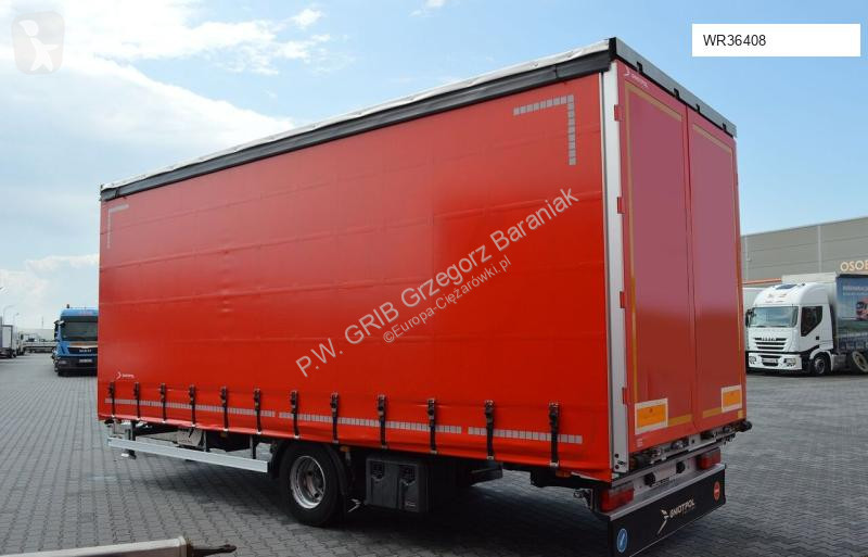 Reboque Gniotpol G4080 TRAILER CURTAIN TILT