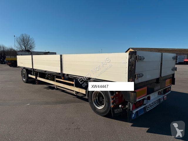 Släp Renders 20 t. 2 axle  7,50 m. Pritsche