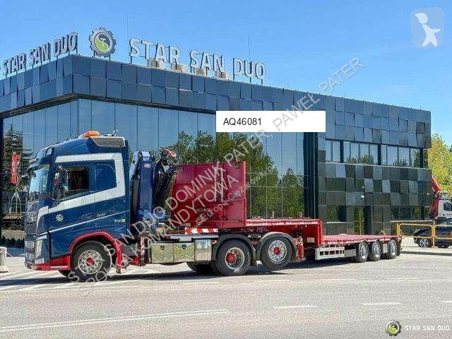 Remorca HRD Semitrailer Low Loader NRD NTS 3...