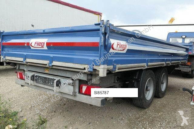 Släp Fliegl TSK 118, Verzinkt, Tandem, Rampen,...