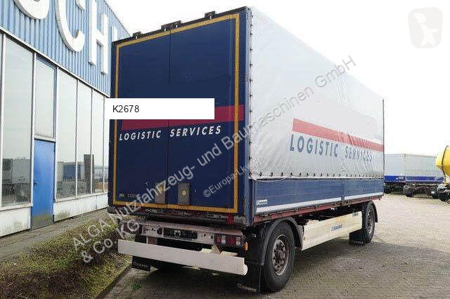 Släp Krone AZ, Bordwände, BPW, 7.300mm lang,...