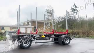 Remorque  HD Truck 2-Achsen Zwillingsbereifung...