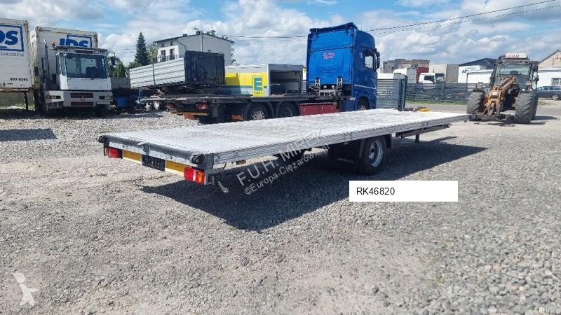 Reboque Spier TANDEM 7.75 PLATFORMA 1OŚ PODUSZKA
