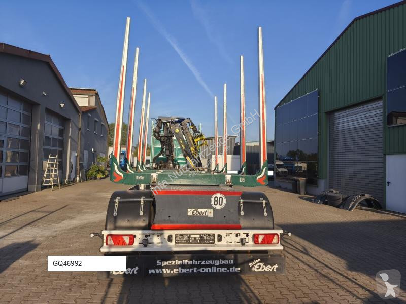 Reboque Ebert KHA 18 Exte Holztransporter