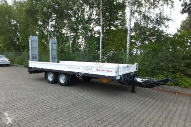 Remorque  TTT 11- 6,28 Weiß  Neuer Tandemtieflader