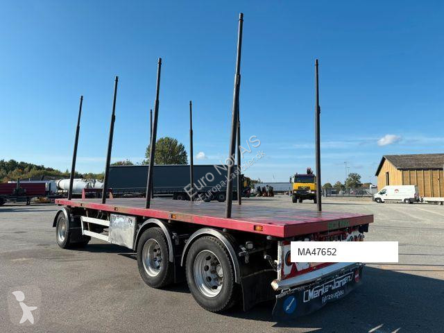 مقطورة  24 t. 3 axle Woodtransport / Holztransport