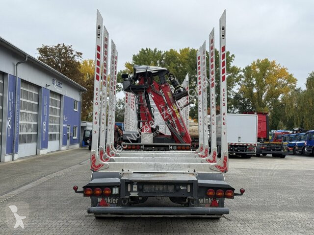 مقطورة  Janzen T RH19 Holzanhänger 2 Achse...