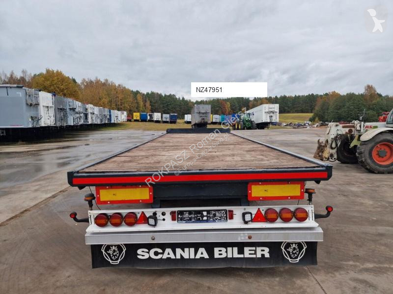 مقطورة  Platform Tandem 18000kg 7,85 m