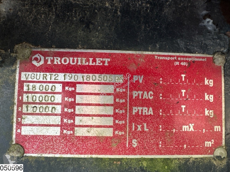 مقطورة Trouillet Autonoom