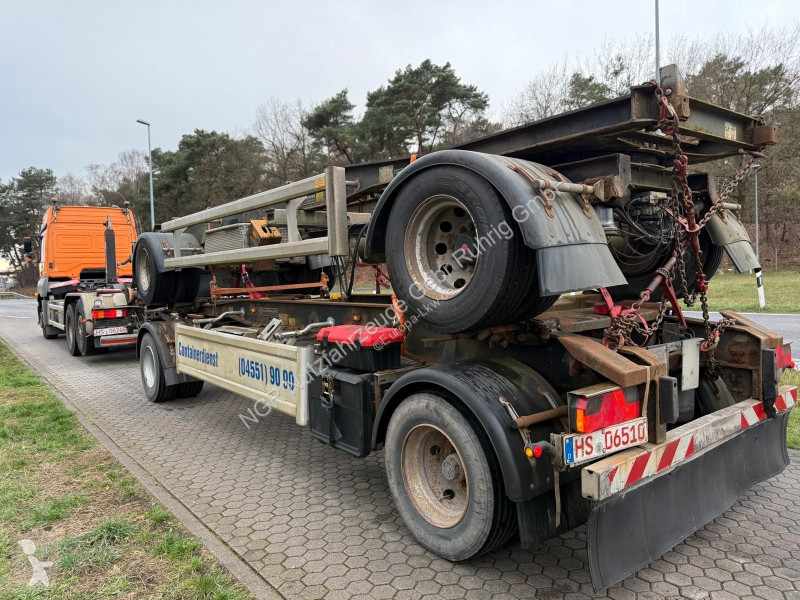 مقطورة Hüffermann HSA 18.70 Schlittenabroller...