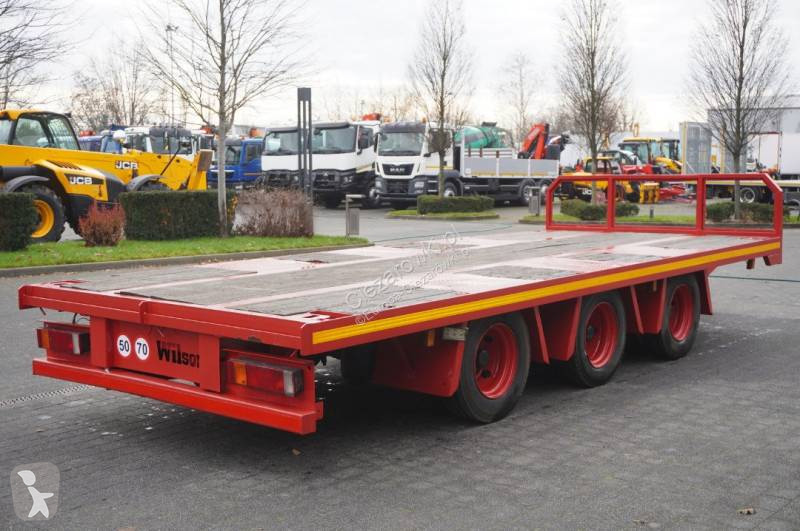 مقطورة Wilson CTAA3 Flatbed trailer