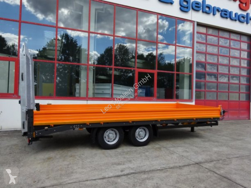 مقطورة Möslein 116,2 Orange Tandemtieflader mit...