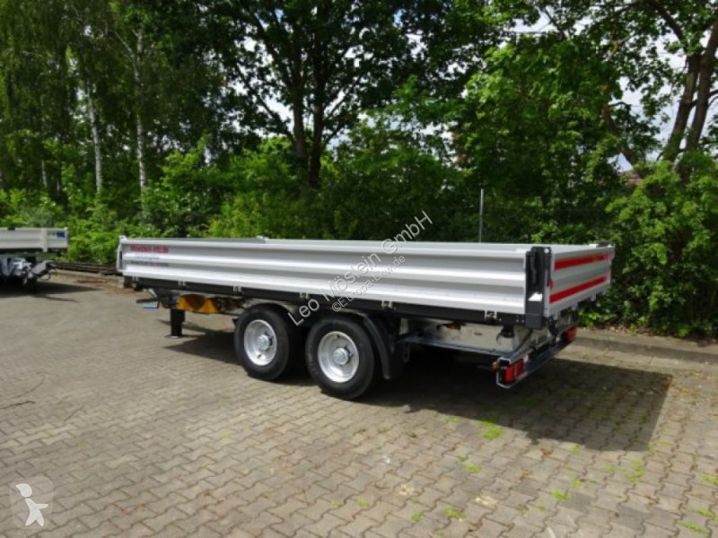 Aanhanger Möslein TTD11 weiß  neuer Tandem 3-...