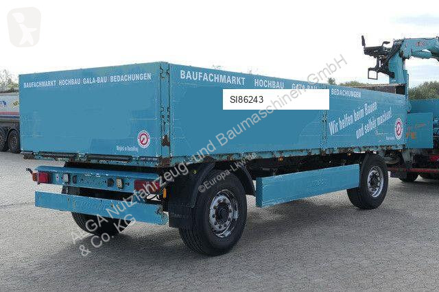مقطورة Krone AZP 18, Baustoff, BPW, 7.200mm...