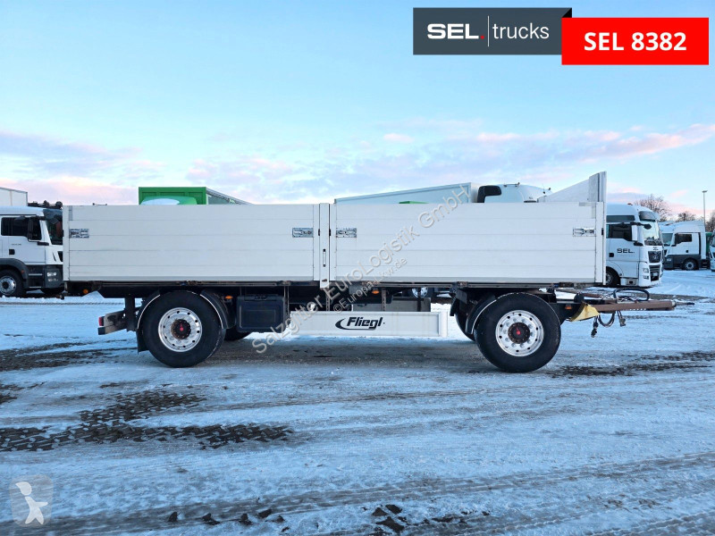 مقطورة Fliegl ZPS180 / Baustoff / Alu-Felgen /...