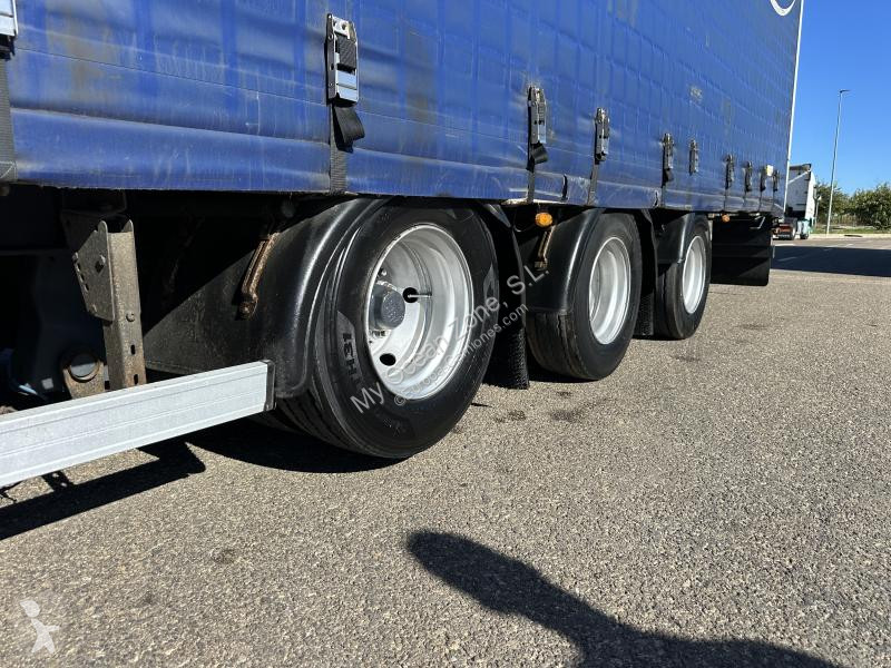 مقطورة Sical  3 EJES RUEDA DOBLE LANZA FIJA