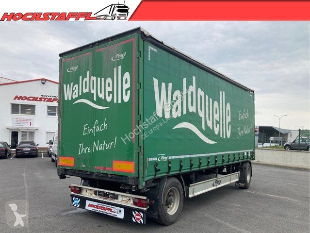 مقطورة Fliegl 2-Achs Drehschemel Anhänger ZPS180