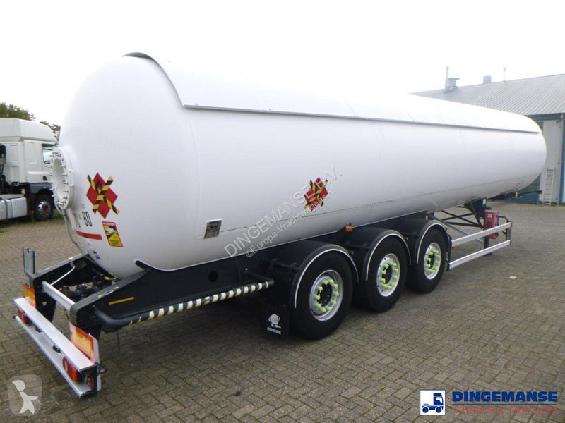 مقطورة  Gas tank steel 51.5 m3 / 1 comp