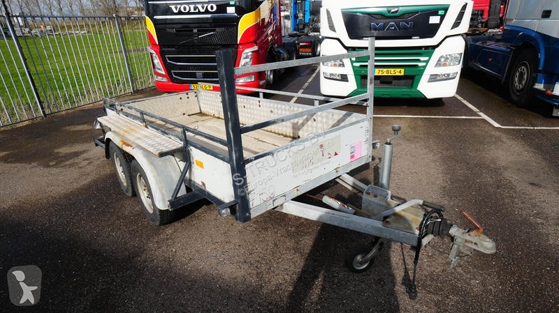 مقطورة  2 Axle open box trailer