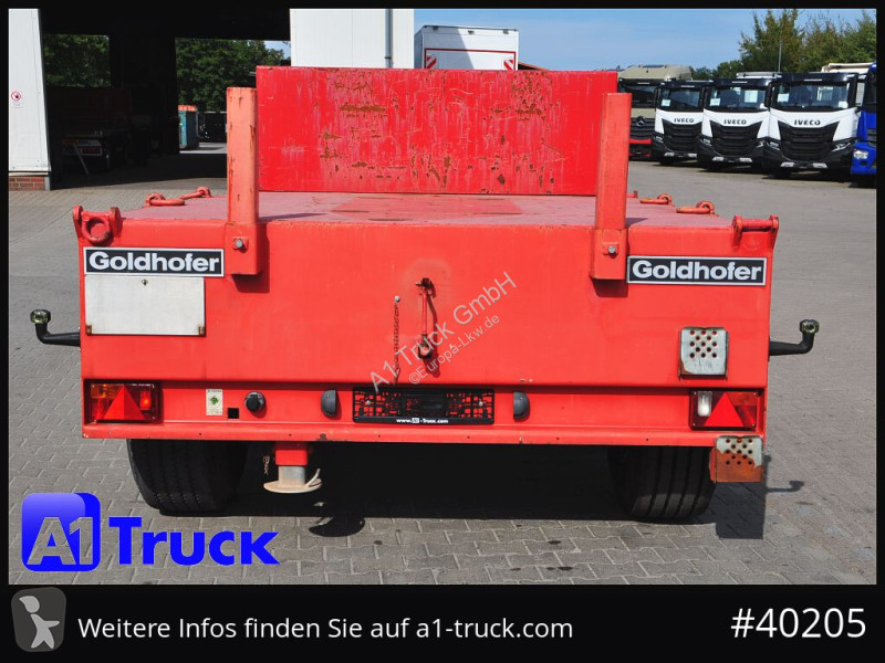 مقطورة Goldhofer Ballast Kran Gewichte Goldhofer