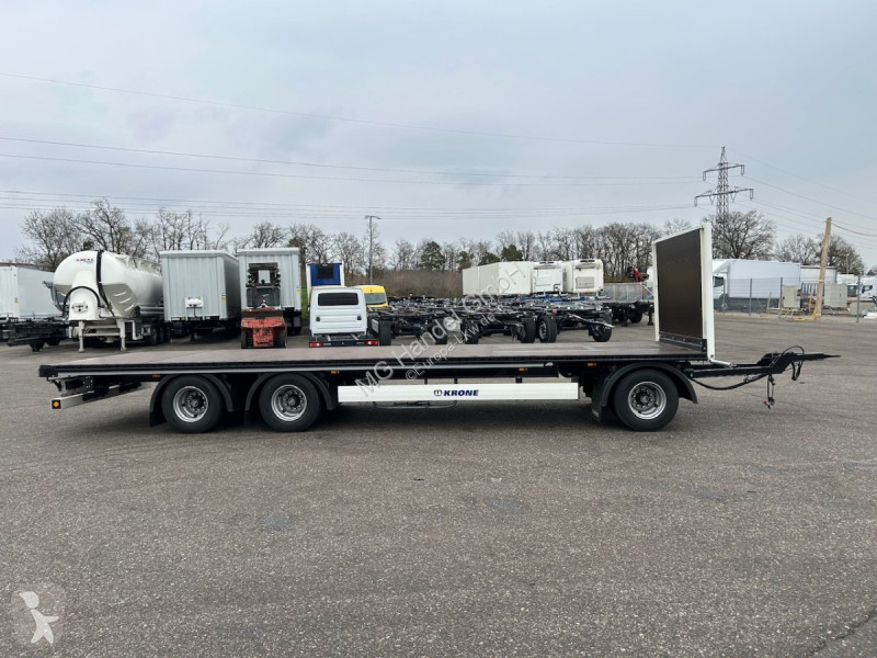 مقطورة Krone Jumbo Plateau Anhänger 8.6 Meter, BPW